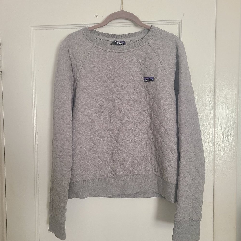 Women's Organic Cotton Quilt Crewneck